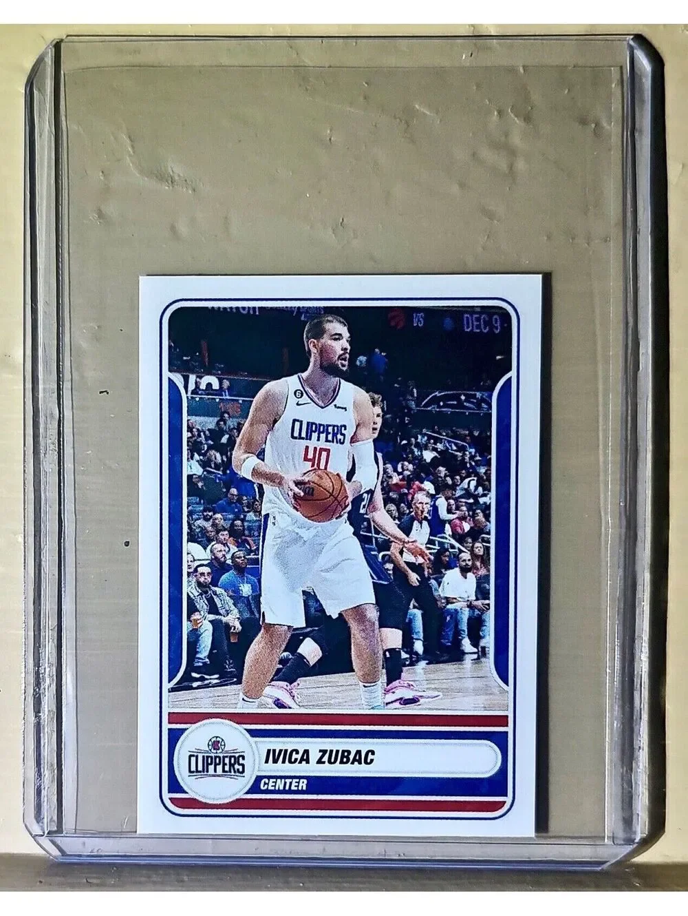 2023-24 Ivica Zubac Panini NBA Basketball #353 Sticker Los Angeles Clippers